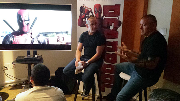 Deadpool director Tim Miller and colorist Tim Stipan talk 4K and HDR at the Fox Innovation Lab