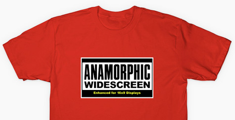 Anamorphic Widescreen T-Shirt