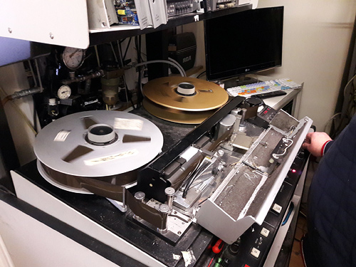 Remastering the 2" quad tape