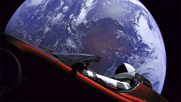 Starman in Orbit