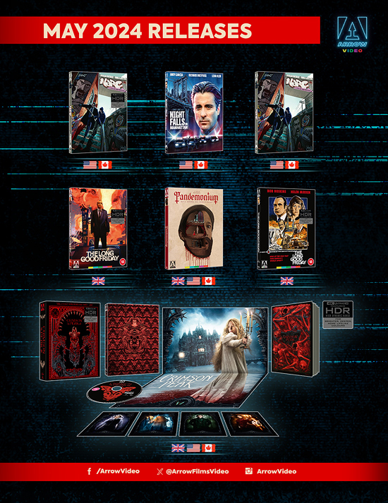 Arrow Video May 2024 slate