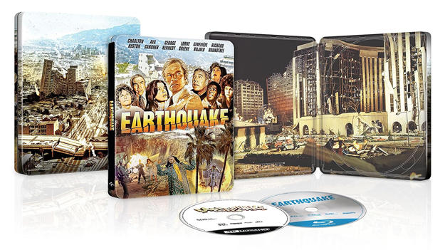 Earthquake! (4K Ultra HD Steelbook)