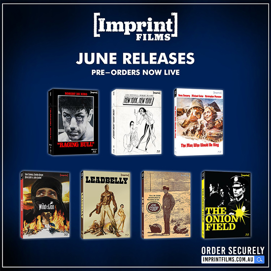 Imprint Films' June 2025 Blu-ray slate