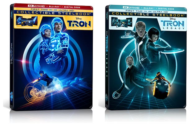 TRON & TRON: Legacy (4K Ultra HD Steelbook)