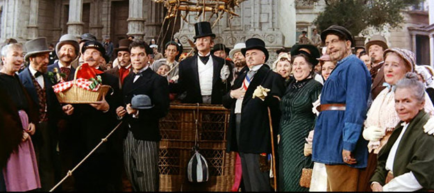 A scene from Around the World in 80 Days