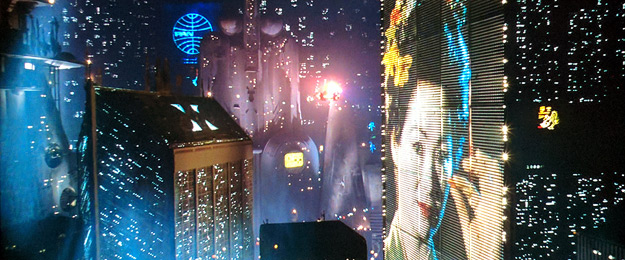 A scene from Blade Runner