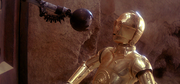 A scene from Return of the Jedi