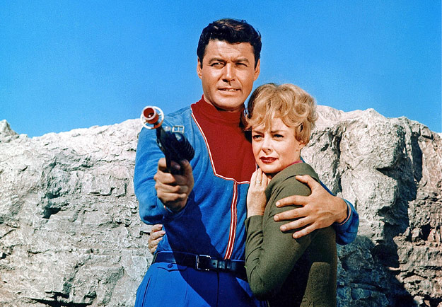 Guy Williams and June Lockhart