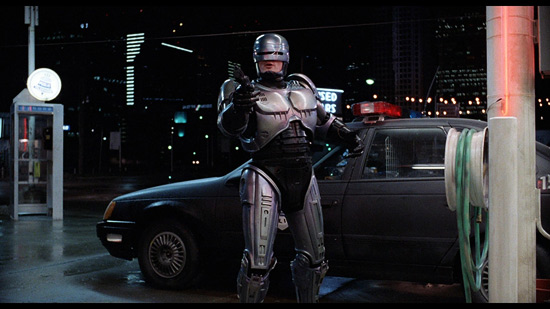 A scene from RoboCop
