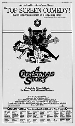 A Christmas Story newspaper ad